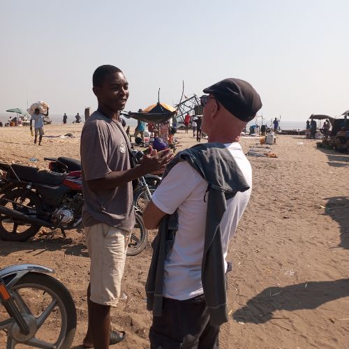 Local chapela (Tuk Tuk) driver Beira Mozambique