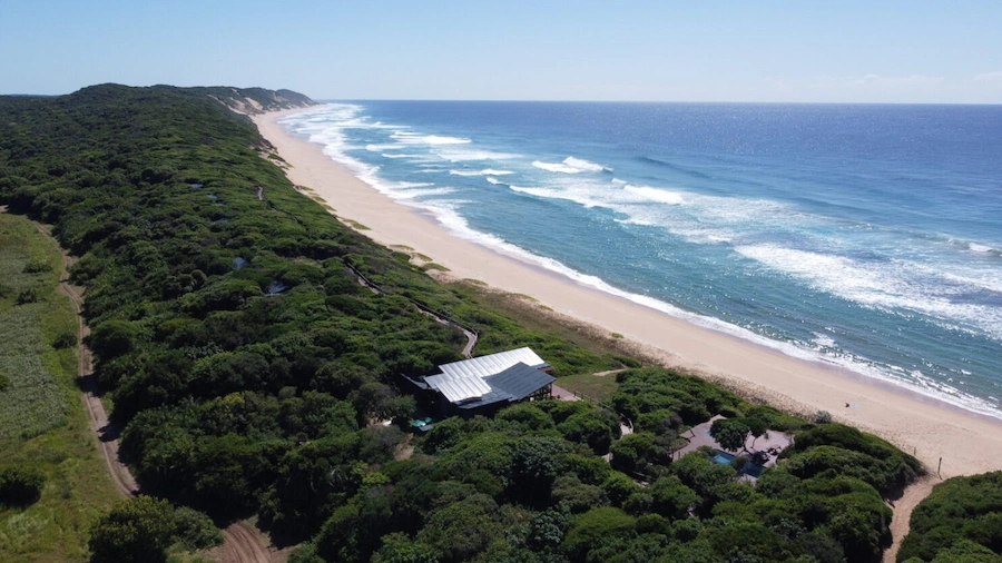 Luchtfoto Maputo Nationaal Park Mozambique Top 10 beste plaatsen in Mozambique: Maputo Nationaal Park aan de Indische Oceaan