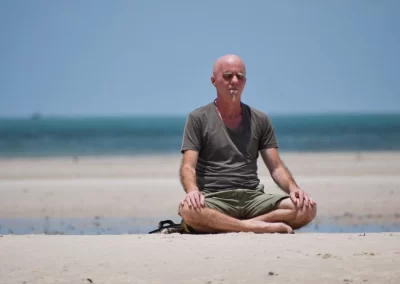 Discover Mindfulness Meditation on Holiday. Unique Solo Wellbeing Retreats & Yoga in Vilanculos Mozambique Africa