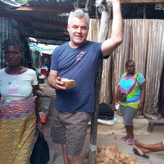Visit the local market in Vilanculos Mozambique Visiting the local market in Vilanculos. What to do in Mozambique