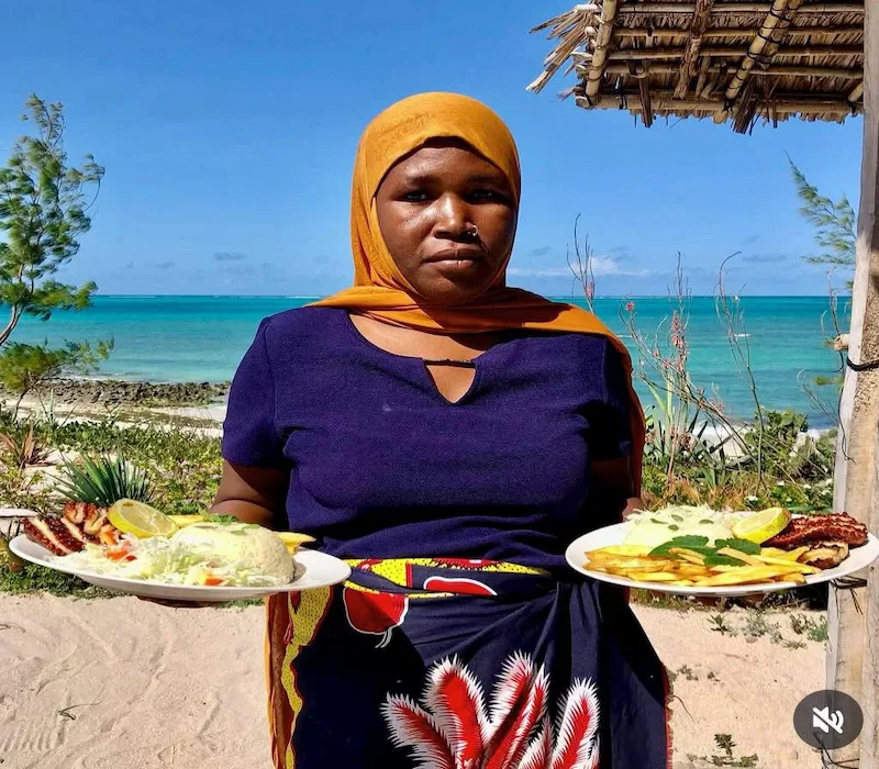 Mozambican cuisine on Ilha de Mozambique & Cabaceira Grande