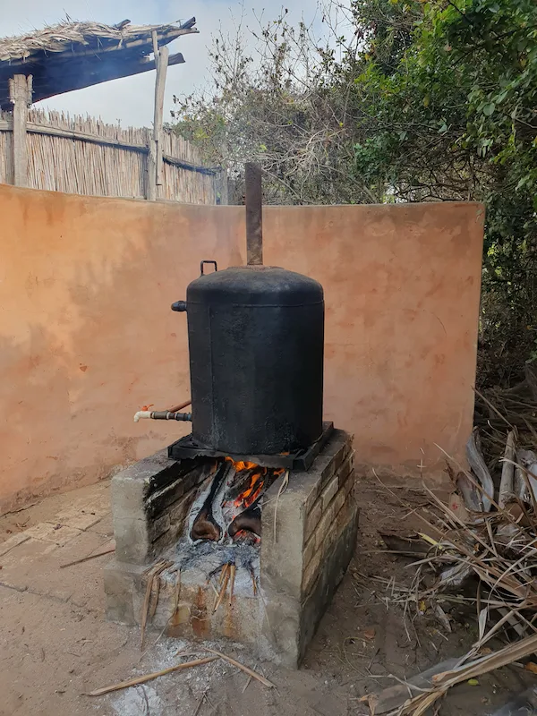 The best local Homestay and food in Mozambique Africa